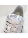 Medalist Pink Tab Leather Low Top Sneakers White - AUTRY - BALAAN 6