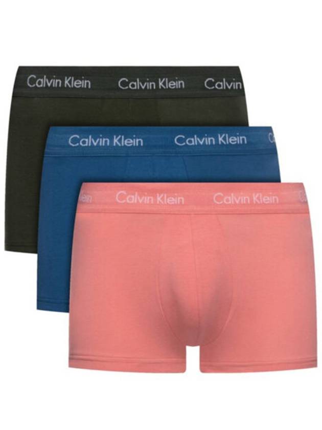 Underwear Low Rise Drawn Panties 3 Pack Set - CALVIN KLEIN - BALAAN 3
