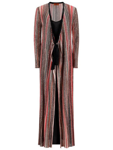 DRESS WITH WALLET CLOSURE AND SEQUINS - MISSONI - BALAAN 1