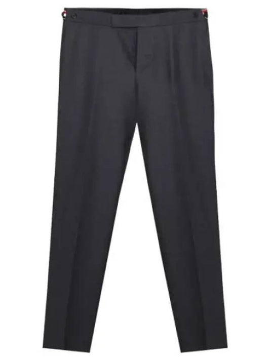 low rise super 120 count wool pants suit men s slacks - THOM BROWNE - BALAAN 1