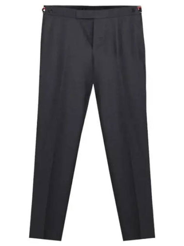 low rise super 120 count wool pants suit men s slacks - THOM BROWNE - BALAAN 1