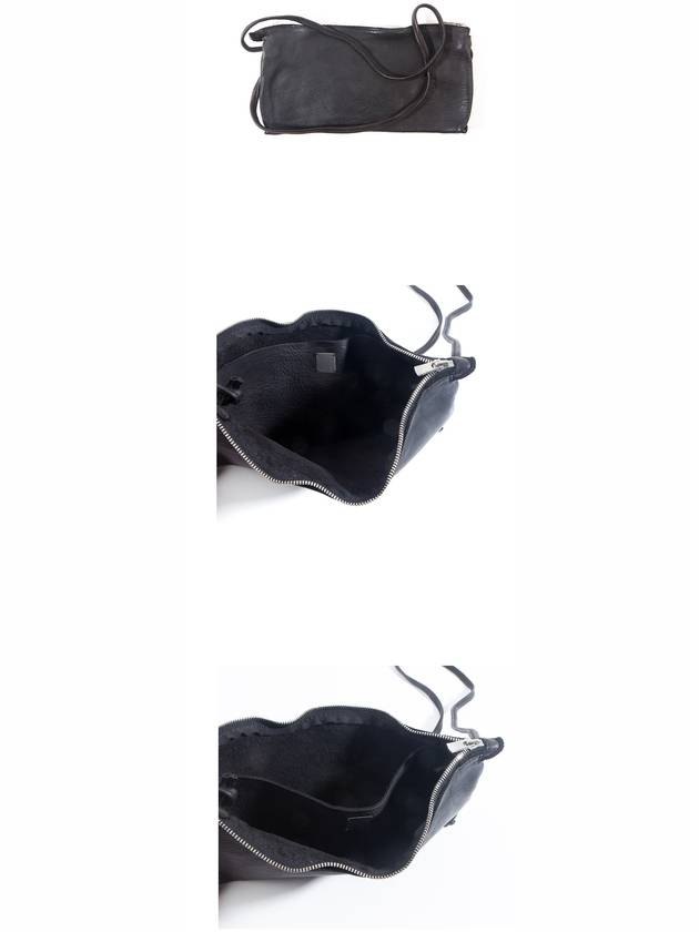 Soft Horse Shoulder Bag 28X16 CLT01 BLACK - GUIDI - BALAAN 4
