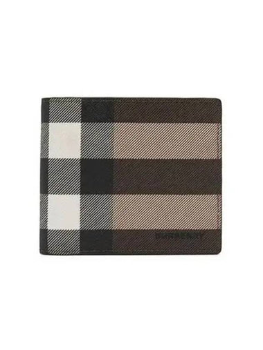 Check print half wallet 271385 - BURBERRY - BALAAN 1