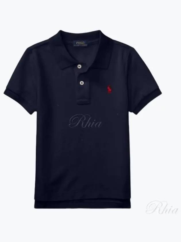 Kids Polo Shirt 322603252 005 Navy - POLO RALPH LAUREN - BALAAN 2