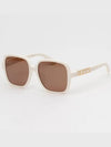 Sunglasses GG1189SA 005 Ivory Big Logo Fashion Asian Fit - GUCCI - BALAAN 6