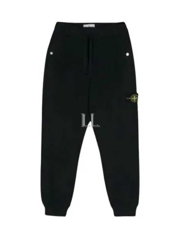 Compass Badge Cotton Track Pants Navy - STONE ISLAND - BALAAN 2