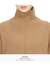 Zerbino Turtleneck Collar Short Dress Brown - MAX MARA - BALAAN 6