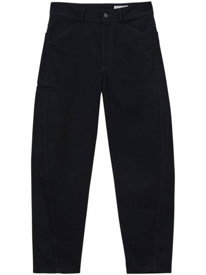 Twisted Workwear Straight Pants Black - LEMAIRE - BALAAN 2