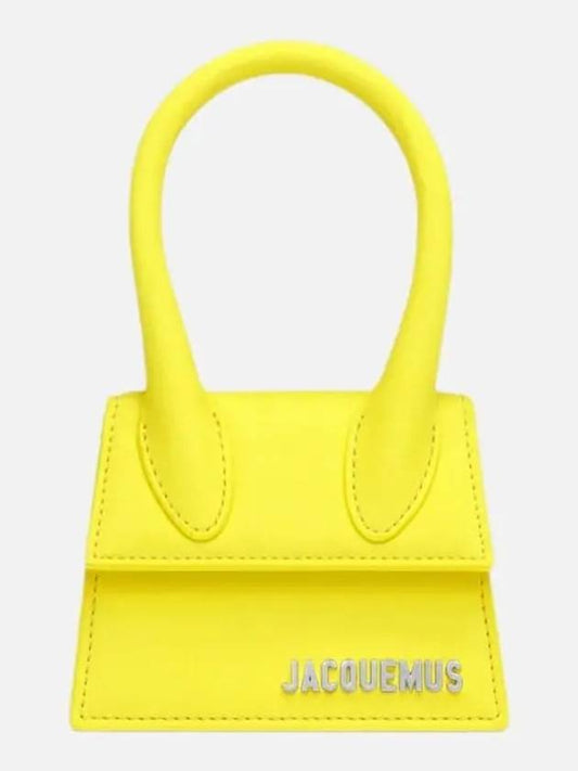 Le Chiquito Signature Mini Tote Bag Neon Yellow - JACQUEMUS - BALAAN 2