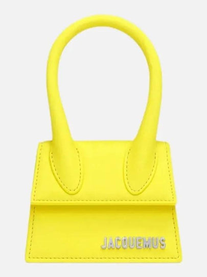 Le Chiquito Signature Mini Tote Bag Neon Yellow - JACQUEMUS - BALAAN 2