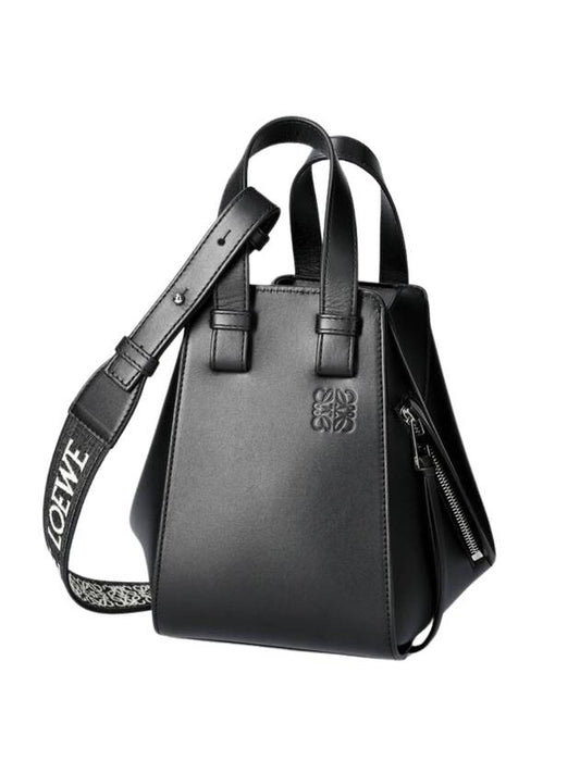 Hammock Compact Hand Shoulder Bag Black - LOEWE - BALAAN 1