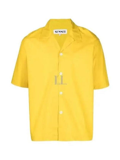 Regular Short Sleeve Shirt Yellow - SUNNEI - BALAAN 2