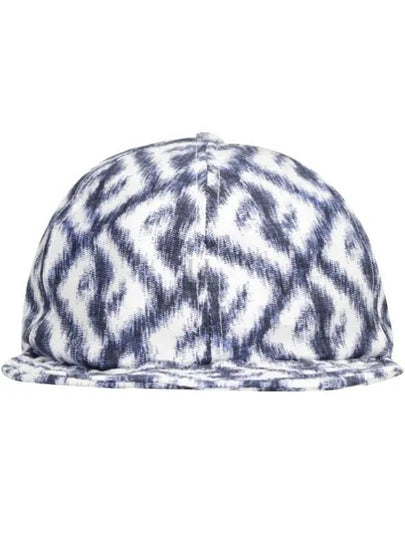 FF Logo Print Silk Ball Cap - FENDI - BALAAN 2