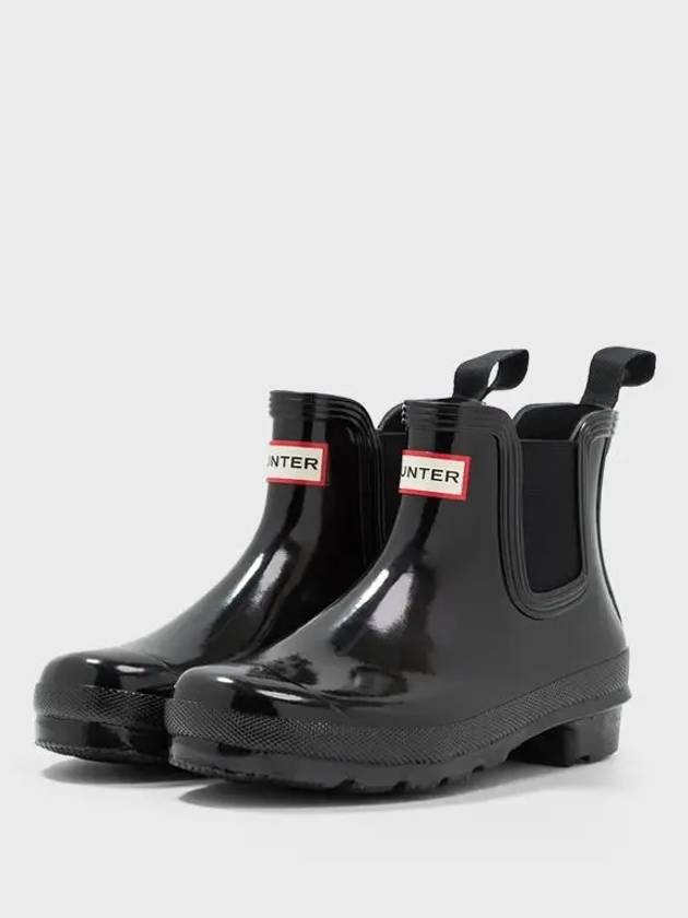 Original Gloss Chelsea Rain Boots Black - HUNTER - BALAAN 3