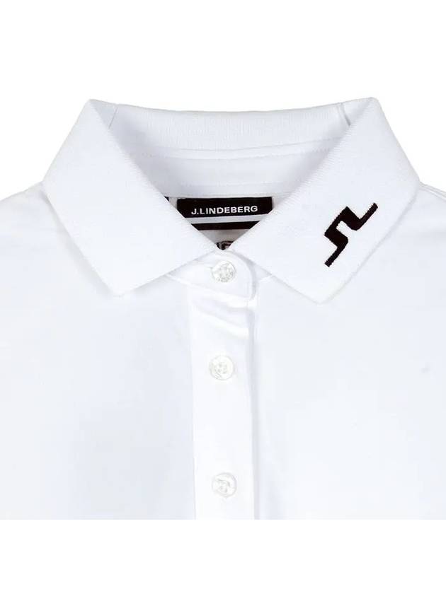 Women's Tour Tech Golf Polo White - J.LINDEBERG - BALAAN 3