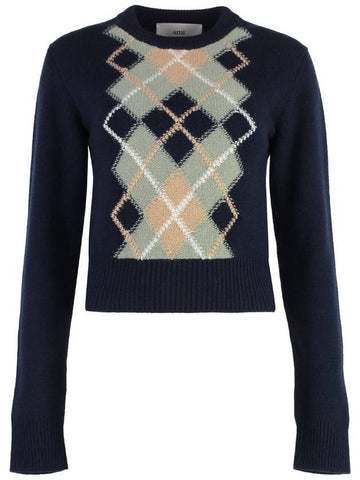 AMI Paris Wool And Cashmere Sweater - AMI - BALAAN 1