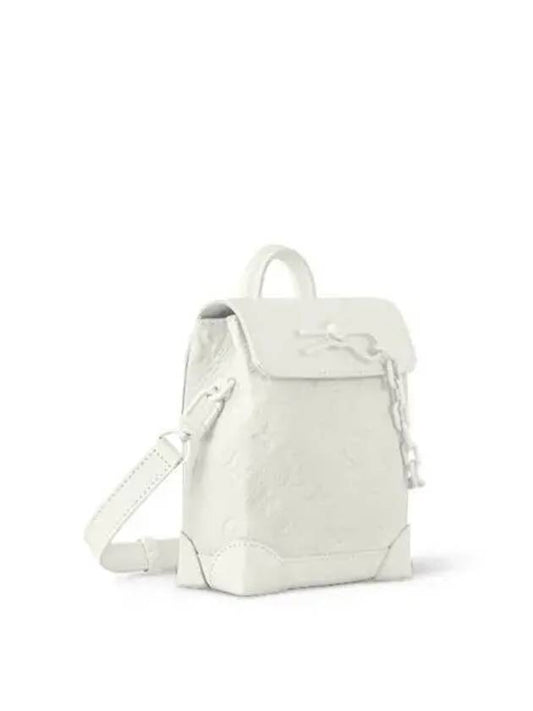 Nano Steamer Cross Bag White - LOUIS VUITTON - BALAAN 2