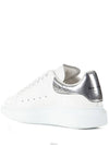 Women's Oversole Crocodile Low Top Sneakers White - ALEXANDER MCQUEEN - BALAAN 4