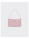 Re-Nylon Trim Mini Shoulder Bag Alabaster Pink - PRADA - BALAAN 2