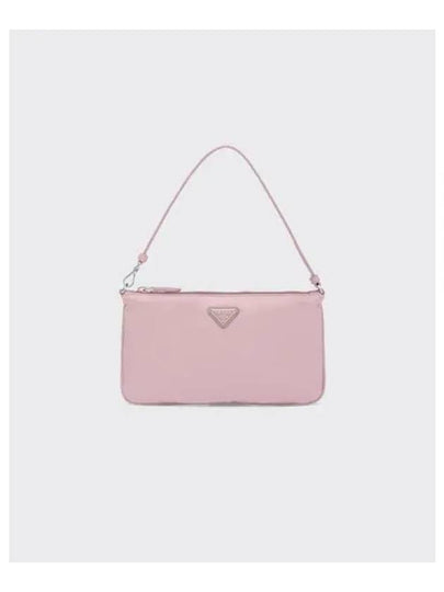 Re-Nylon Trim Mini Shoulder Bag Alabaster Pink - PRADA - BALAAN 2