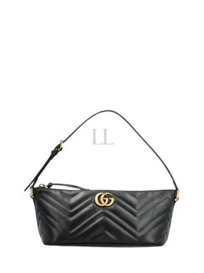 GG Marmont Shoulder Bag Black - GUCCI - BALAAN 2