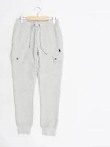 Savings Double Knit Cargo Jogger Pants Gray - POLO RALPH LAUREN - BALAAN 1