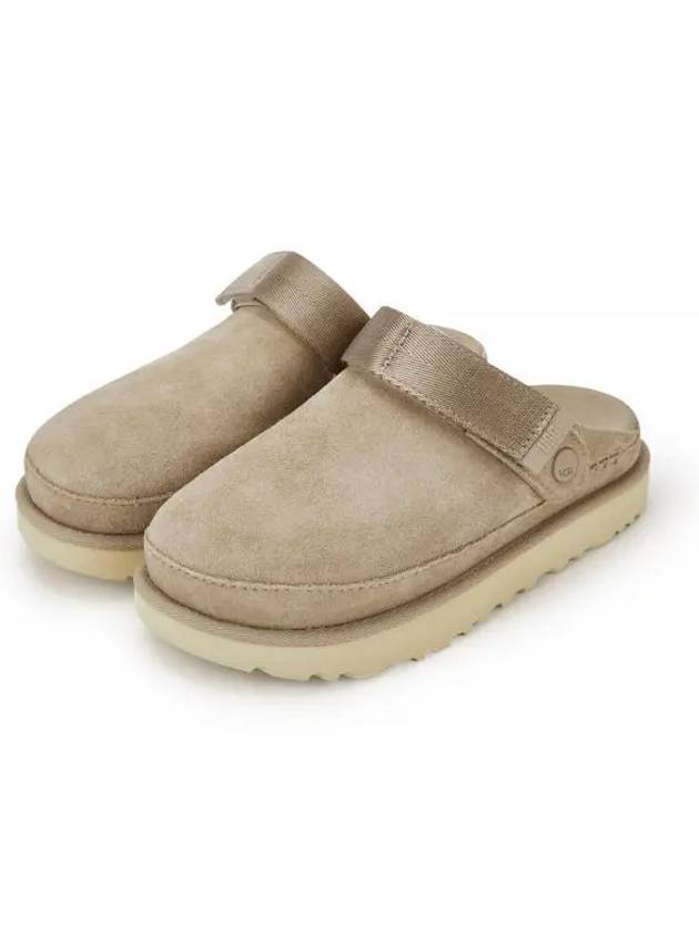 Women's Golden Star Suede Clog Mule Sand - UGG - BALAAN 2