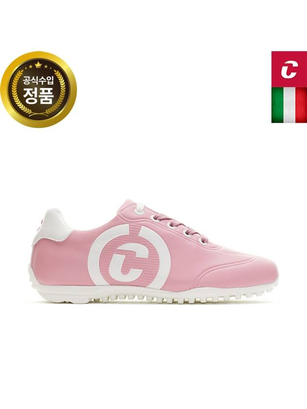 Official Italian handmade golf shoes QUEENSCUP PINK - DUCA DEL COSMA - BALAAN 1