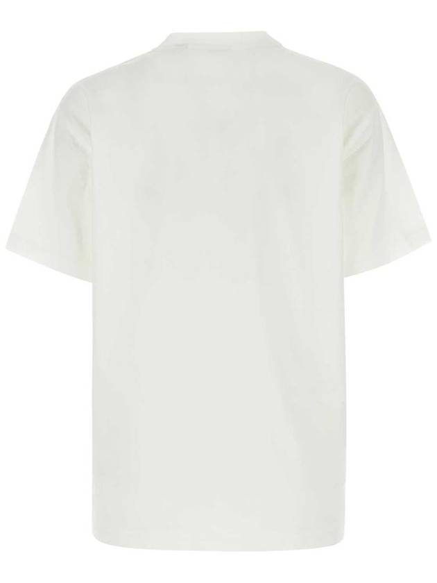 Women's Oak Leaf Crest Oversized Cotton Short Sleeve T-Shirt White - BURBERRY - BALAAN 3