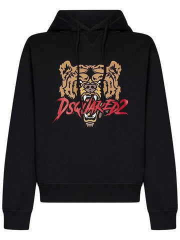 Dsquared2 Bear Logo Cool Fit Sweatshirt - DSQUARED2 - BALAAN 1