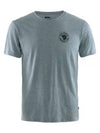 Men s 1960 Logo T Shirt Uncle Blue Melange 87313520 999 M BLUEMELANGE - FJALL RAVEN - BALAAN 2