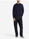 Tricolor Fox Patch Sweatshirt Dark Navy - MAISON KITSUNE - BALAAN 5