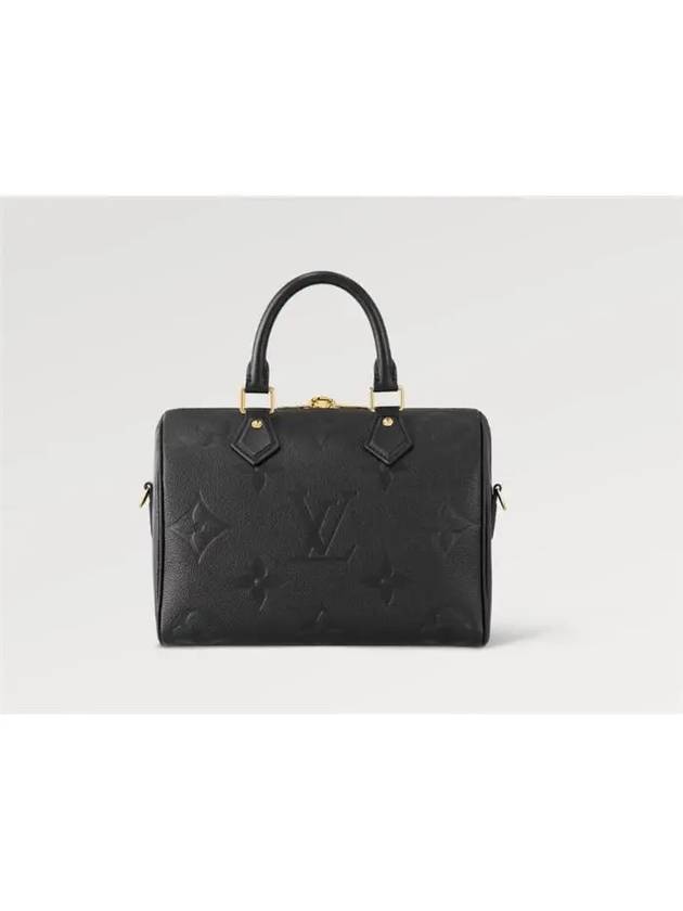 Speedy Bandouliere 25 Monogram Tote Bag Black - LOUIS VUITTON - BALAAN 6