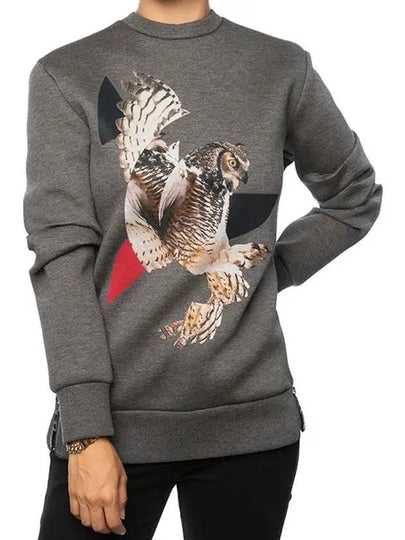 Eagle Printing Neoprene Sweatshirt PBJS193S - NEIL BARRETT - BALAAN 2