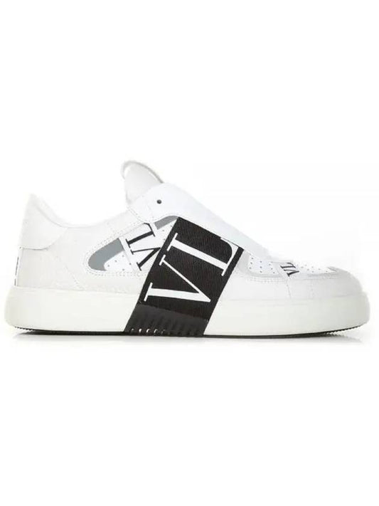 VLTN logo band low-top sneakers white - VALENTINO - BALAAN 1