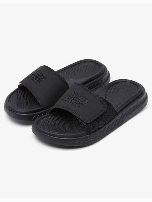 Cushioning Slippers Black - NEW BALANCE - BALAAN 2