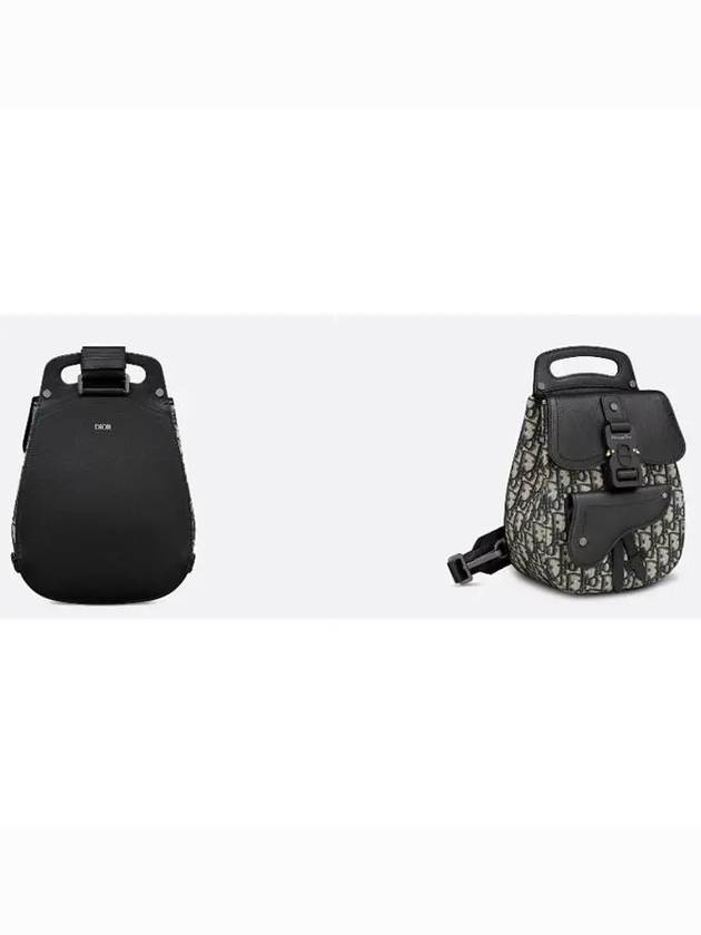 Gallop Mini Oblique Sling Bag Black - DIOR - BALAAN 3