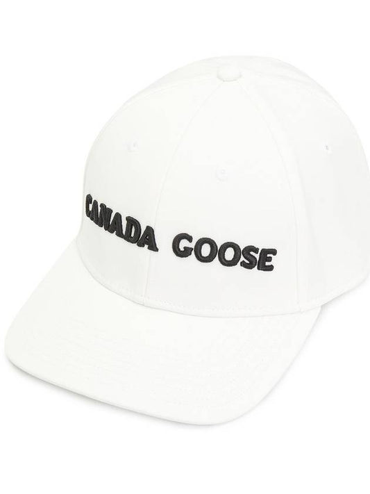 Embossed Logo Ball Cap White - CANADA GOOSE - BALAAN 2