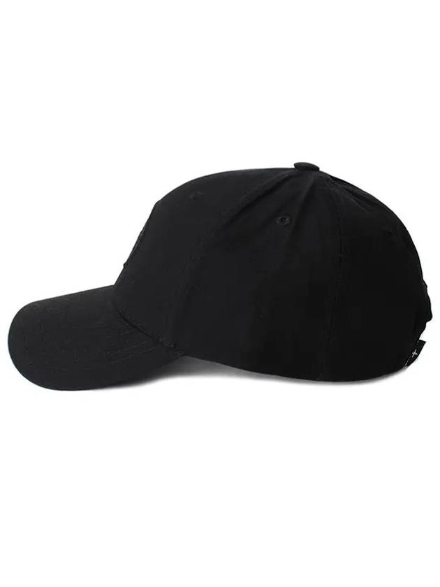 99661 Cotton Rep 6 Panel Ball Cap Black - STONE ISLAND - BALAAN 4