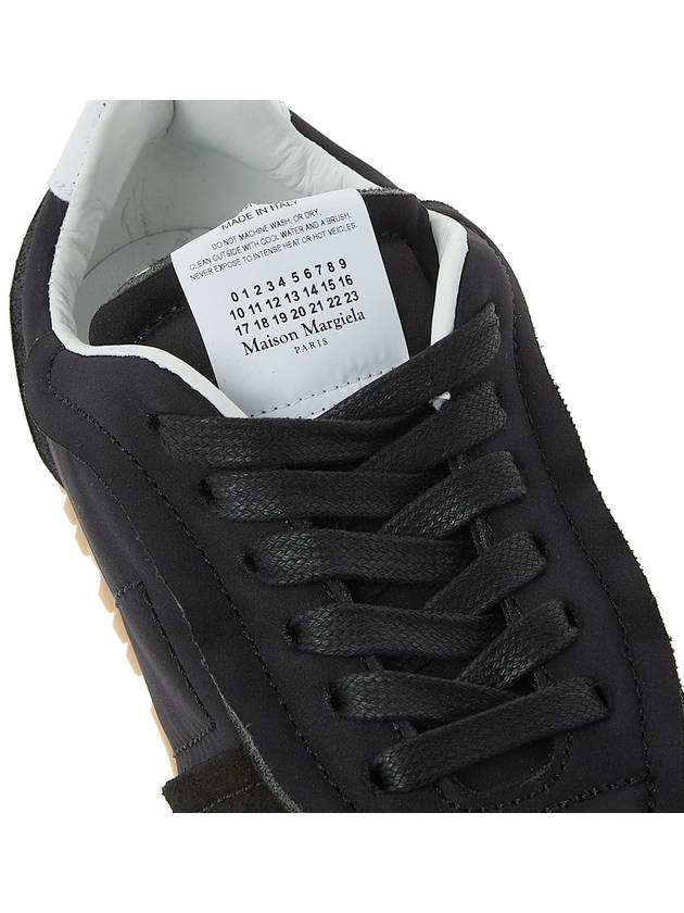 Runner Low Top Sneakers Black - MAISON MARGIELA - BALAAN 9