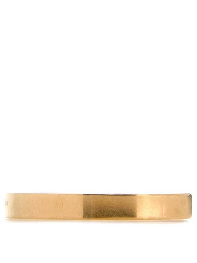 Ingraving Logo Cuff Bracelet Gold - MAISON MARGIELA - BALAAN 3