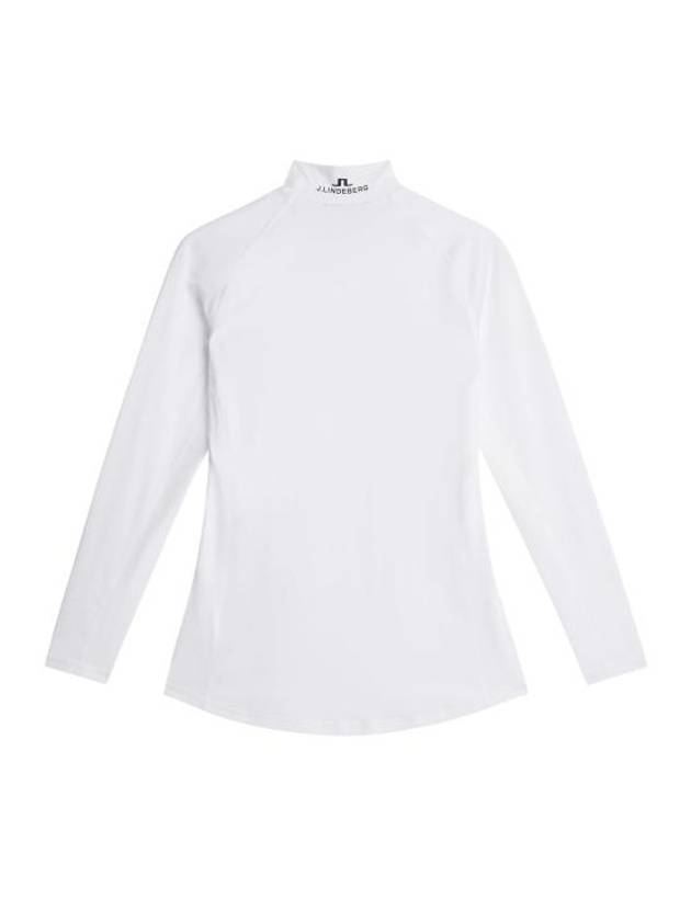 Asa Soft Compression Long Sleeve T-Shirt White - J.LINDEBERG - BALAAN 3