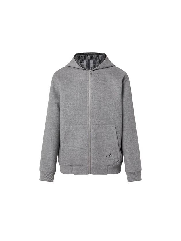 Reversible Double Face Zip-Up Hoodie Grey - LOUIS VUITTON - BALAAN 1