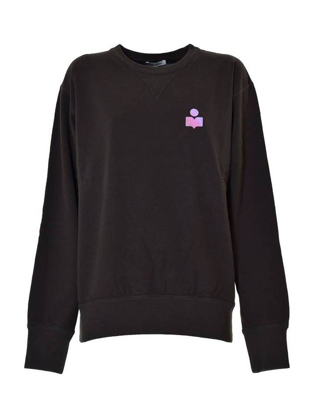 Mike Gradient Logo Sweatshirt Faded Black - ISABEL MARANT - BALAAN 1