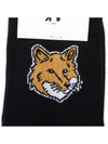 Fox Head Socks Black - MAISON KITSUNE - BALAAN 3