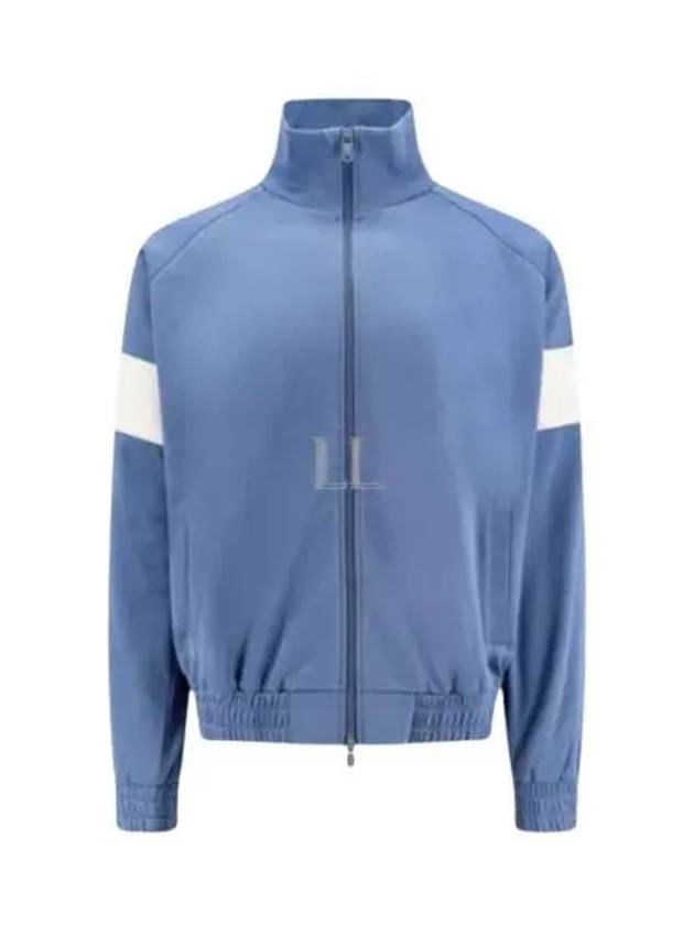 Track Zip Up Jacket Blue - DIOR - BALAAN 2