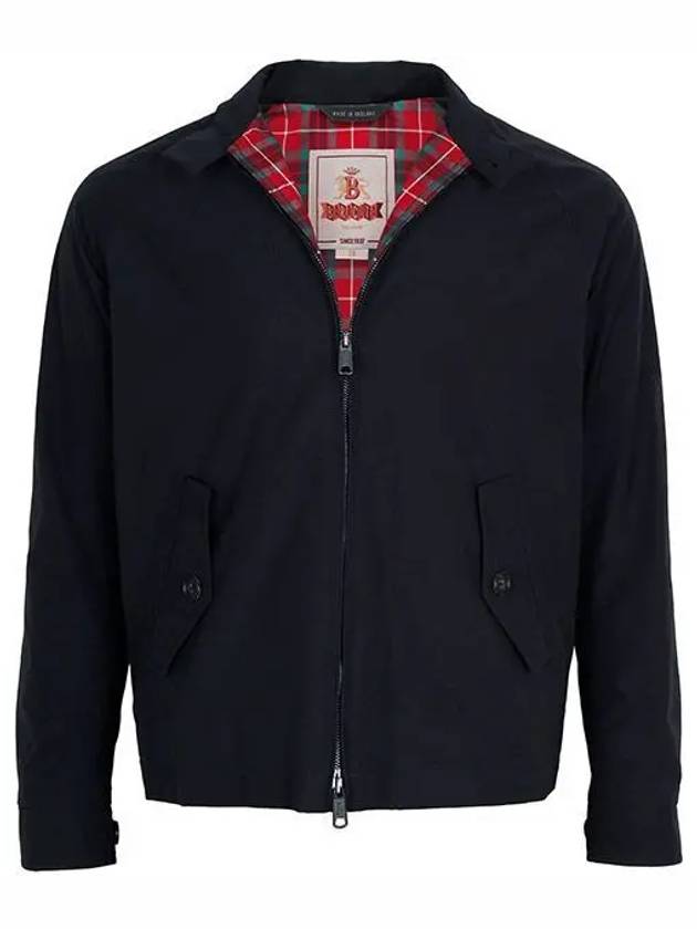 Men's G4 Classic Harrington Zip-Up Jacket Dark Navy - BARACUTA - BALAAN 2