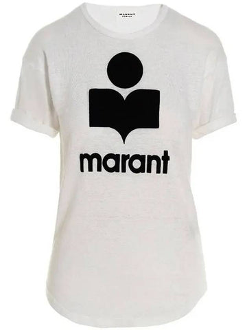 KOLDI Linen T-shirt TS0004FA A1N09E 20WH Other 1011907 - ISABEL MARANT - BALAAN 1