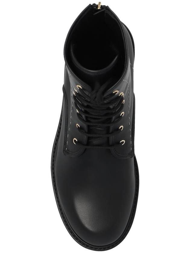 Max Mara Combat Boots, Women's, Black - MAX MARA - BALAAN 6