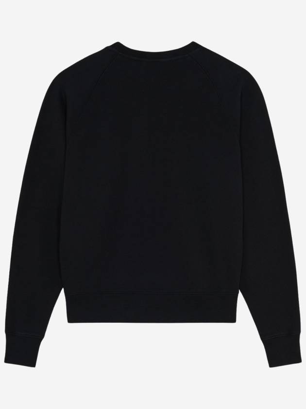 Dressed Fox Patch Sweatshirt Black - MAISON KITSUNE - BALAAN 3